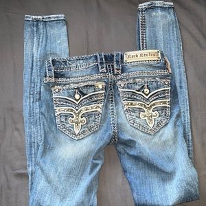Womens Rock Revival Jeans